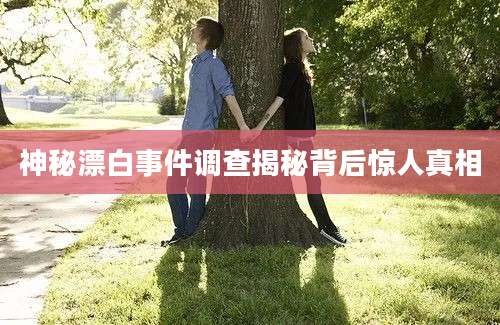 神秘漂白事件调查揭秘背后惊人真相