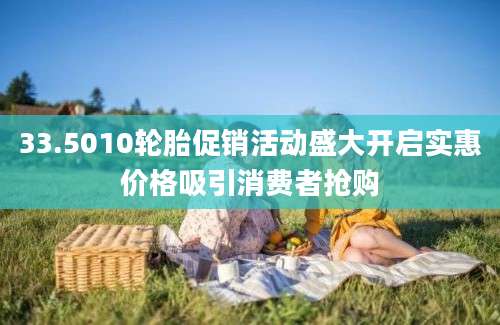 33.5010轮胎促销活动盛大开启实惠价格吸引消费者抢购