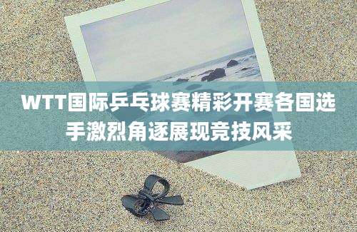WTT国际乒乓球赛精彩开赛各国选手激烈角逐展现竞技风采