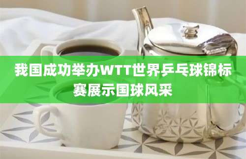 我国成功举办WTT世界乒乓球锦标赛展示国球风采