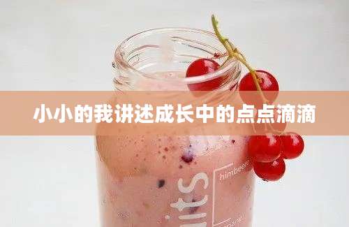 小小的我讲述成长中的点点滴滴