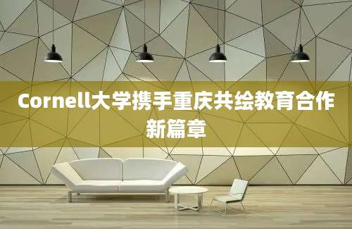 Cornell大学携手重庆共绘教育合作新篇章