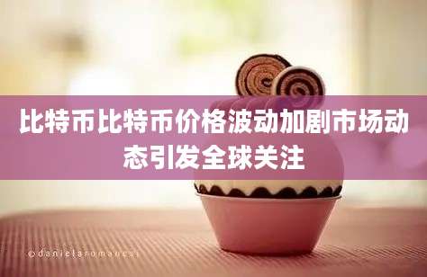 比特币比特币价格波动加剧市场动态引发全球关注