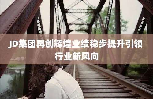 JD集团再创辉煌业绩稳步提升引领行业新风向