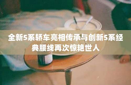 全新5系轿车亮相传承与创新5系经典腰线再次惊艳世人
