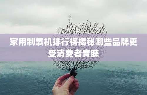 家用制氧机排行榜揭秘哪些品牌更受消费者青睐