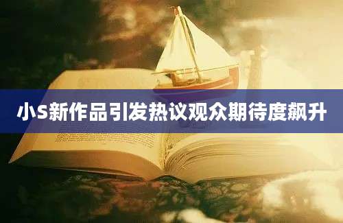 小S新作品引发热议观众期待度飙升