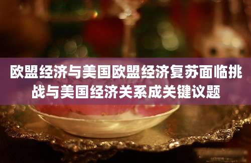 欧盟经济与美国欧盟经济复苏面临挑战与美国经济关系成关键议题
