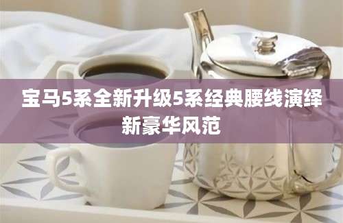 宝马5系全新升级5系经典腰线演绎新豪华风范