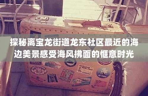 探秘离宝龙街道龙东社区最近的海边美景感受海风拂面的惬意时光