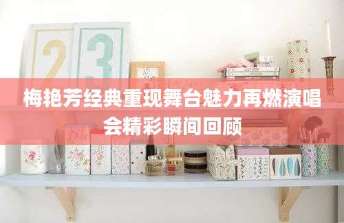 梅艳芳经典重现舞台魅力再燃演唱会精彩瞬间回顾